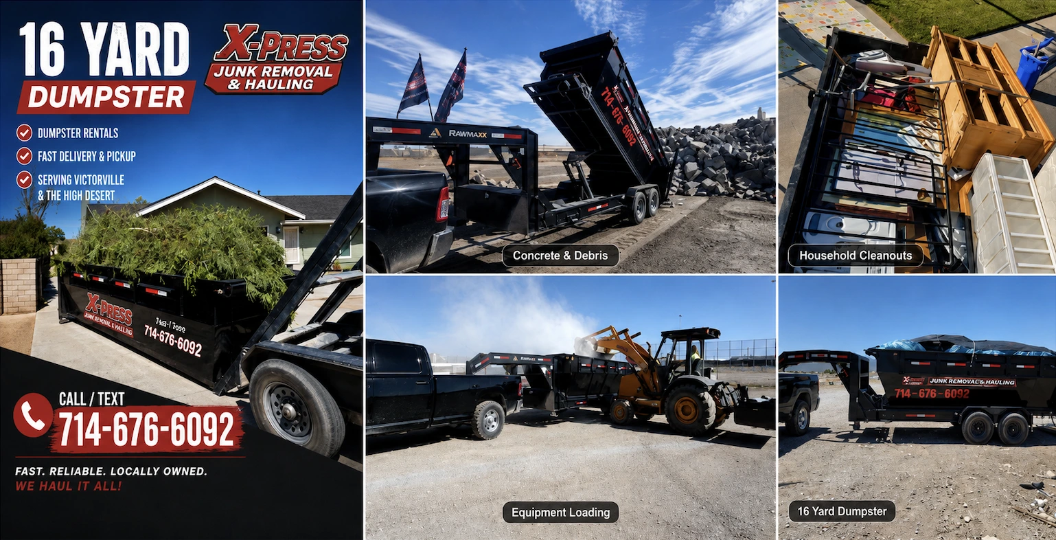 dumpster rental victorville